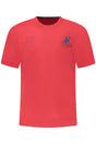 US GRAND MEN'S SHORT-SLEEVED RED T-SHIRT