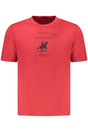 US GRAND MEN'S SHORT-SLEEVED RED T-SHIRT