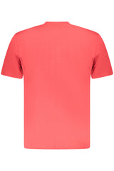 US GRAND MEN'S SHORT-SLEEVED RED T-SHIRT