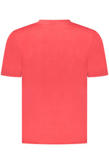 US GRAND MEN'S SHORT-SLEEVED RED T-SHIRT