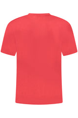 US GRAND MEN'S SHORT-SLEEVED RED T-SHIRT