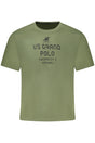 US GRAND MEN'S SHORT-SLEEVED GREEN T-SHIRT