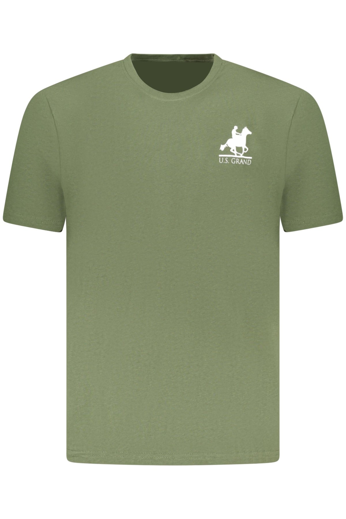 US GRAND MEN'S SHORT-SLEEVED GREEN T-SHIRT