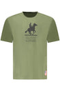 US GRAND MEN'S SHORT-SLEEVED GREEN T-SHIRT
