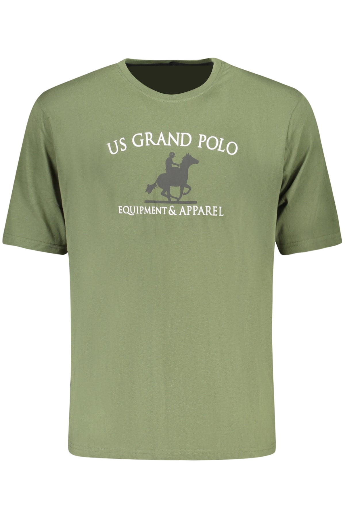 US GRAND MEN'S SHORT-SLEEVED GREEN T-SHIRT