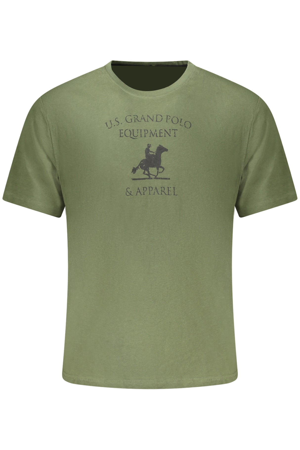 US GRAND MEN'S SHORT-SLEEVED GREEN T-SHIRT