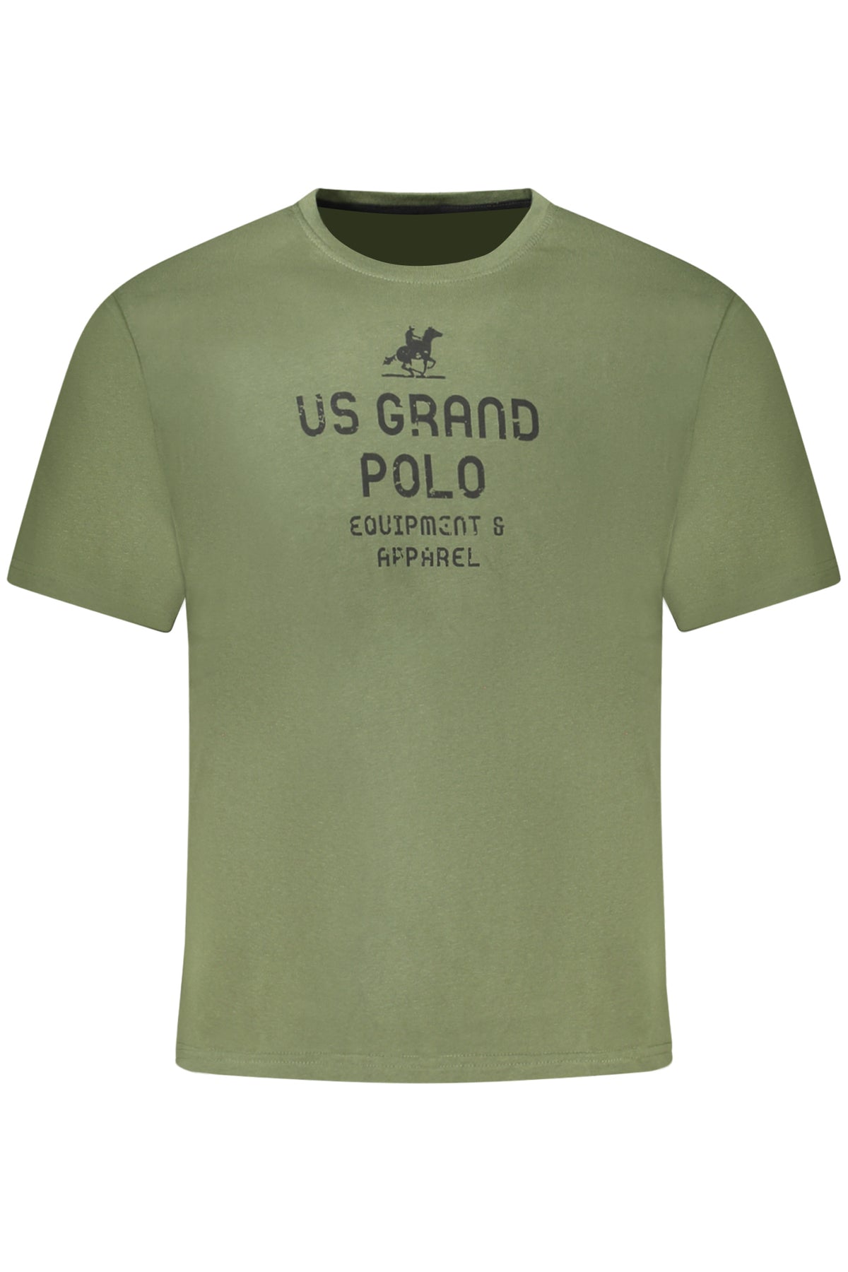 US GRAND MEN'S SHORT-SLEEVED GREEN T-SHIRT