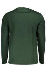 US GRAND MEN'S LONG-SLEEVED GREEN T-SHIRT