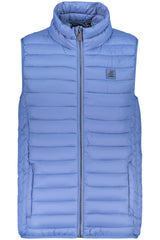 US GRAND MEN'S BLUE SLEEVELESS JACKET