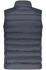 US GRAND MEN'S BLUE SLEEVELESS JACKET