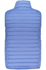 US GRAND MEN'S BLUE SLEEVELESS JACKET