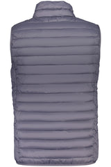 US GRAND MEN'S BLUE SLEEVELESS JACKET