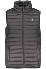 US GRAND MEN'S BLACK SLEEVELESS JACKET