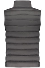 US GRAND MEN'S BLACK SLEEVELESS JACKET