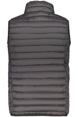 US GRAND MEN'S BLACK SLEEVELESS JACKET