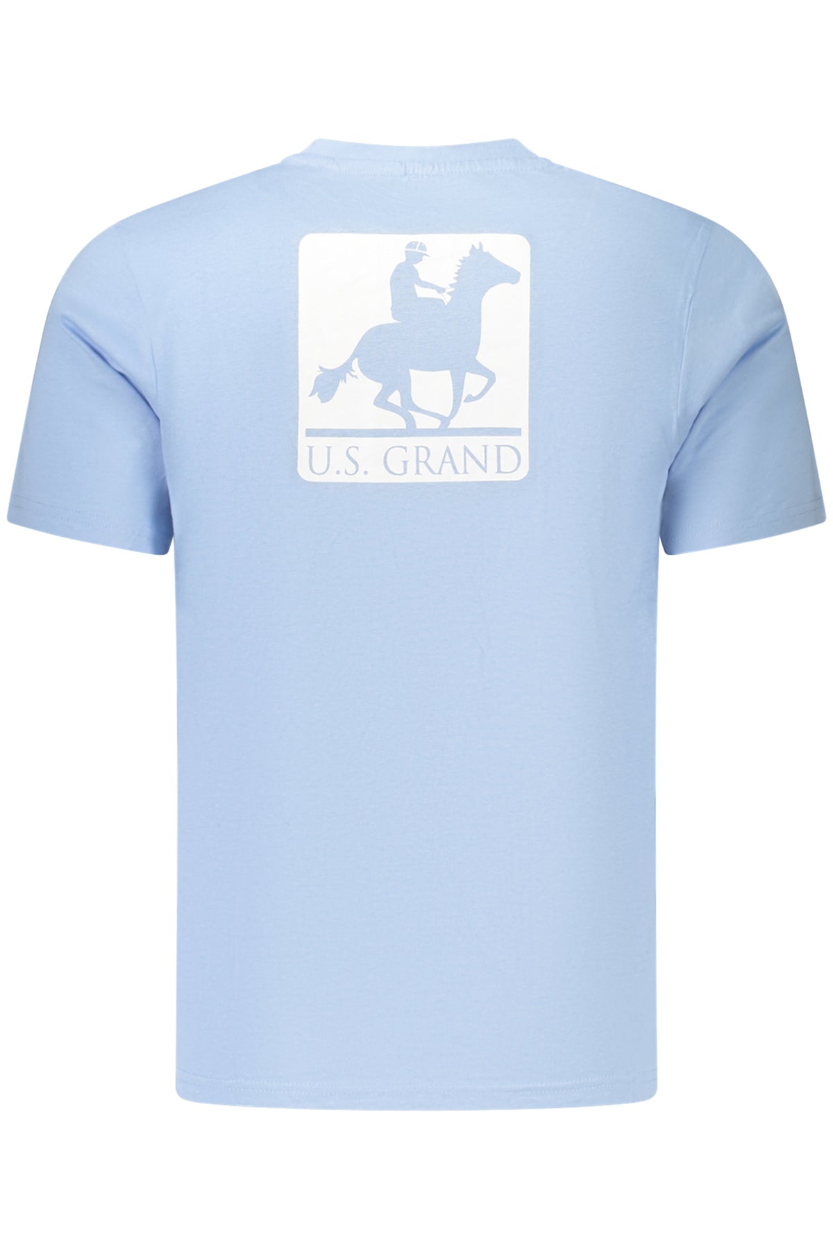 US GRAND MEN'S SHORT-SLEEVE T-SHIRT, BLUE