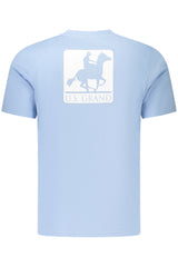 US GRAND MEN'S SHORT-SLEEVE T-SHIRT, BLUE