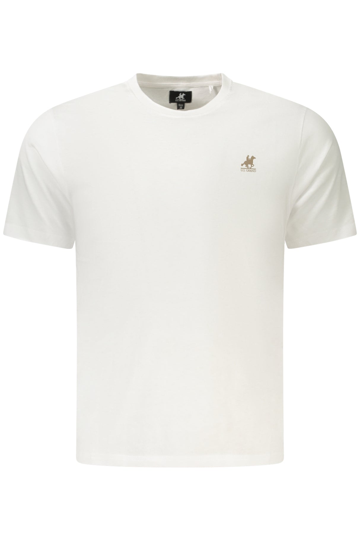 US GRAND MEN'S SHORT-SLEEVE T-SHIRT WHITE