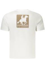 US GRAND MEN'S SHORT-SLEEVE T-SHIRT WHITE