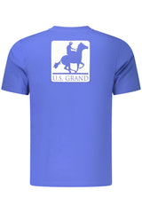 US GRAND MEN'S SHORT-SLEEVE T-SHIRT BLUE