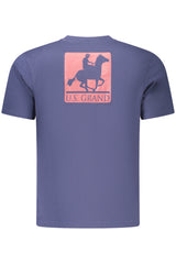 US GRAND MEN'S SHORT-SLEEVE T-SHIRT BLUE