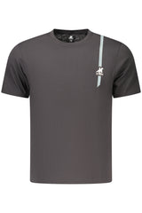 US GRAND MEN'S BLACK SHORT-SLEEVE T-SHIRT