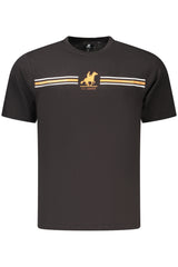 US GRAND MEN'S BLACK SHORT-SLEEVE T-SHIRT