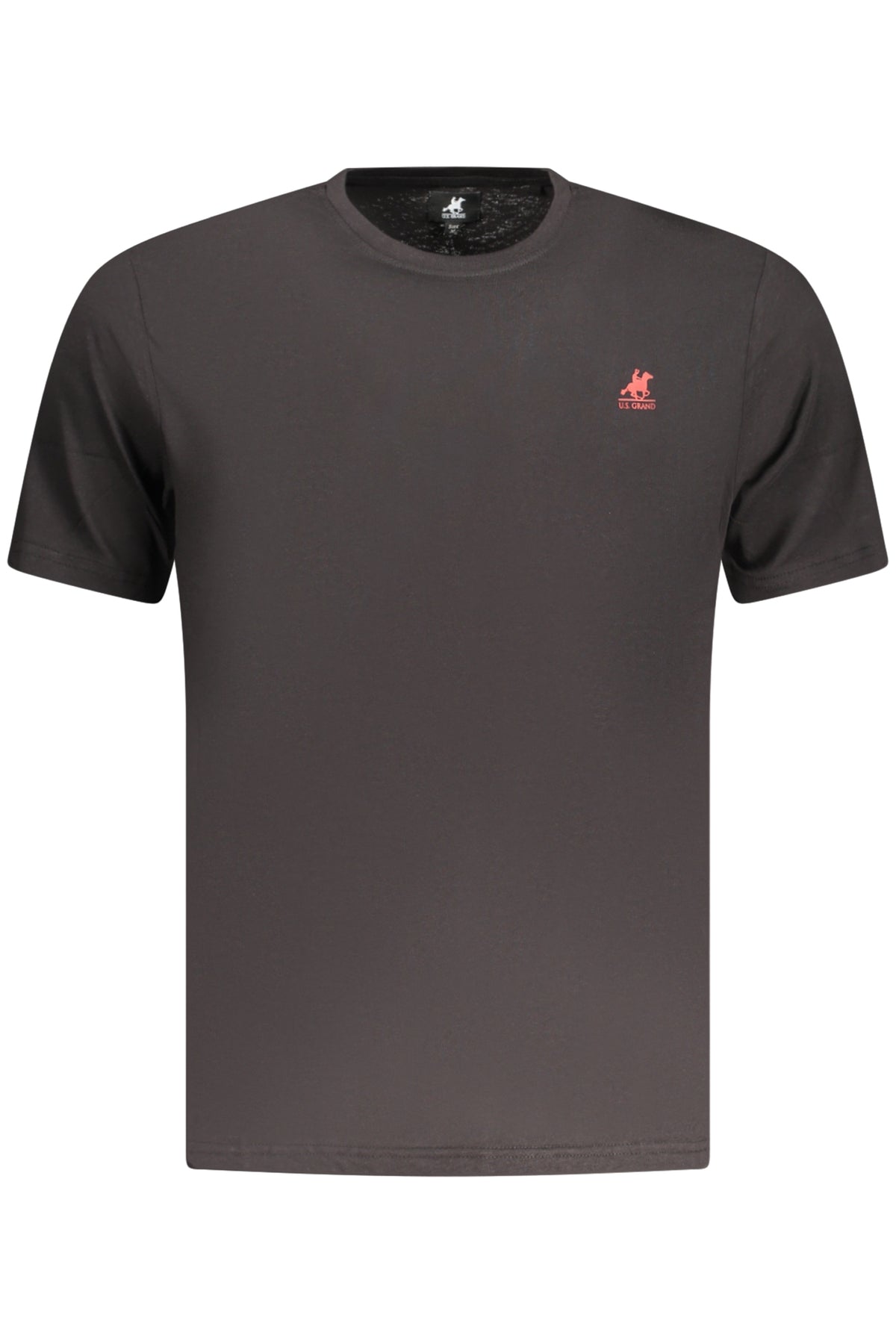 US GRAND MEN'S BLACK SHORT-SLEEVE T-SHIRT