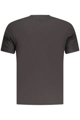 US GRAND MEN'S BLACK SHORT-SLEEVE T-SHIRT
