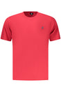 US GRAND MEN'S SHORT-SLEEVED RED T-SHIRT