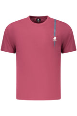 US GRAND MEN'S SHORT-SLEEVED RED T-SHIRT