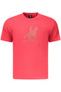 US GRAND MEN'S SHORT-SLEEVED RED T-SHIRT