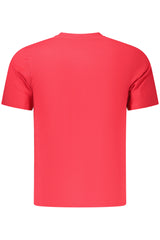 US GRAND MEN'S SHORT-SLEEVED RED T-SHIRT