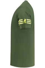 US GRAND MEN'S SHORT-SLEEVED GREEN T-SHIRT