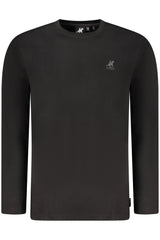 US GRAND MEN'S LONG-SLEEVED BLACK T-SHIRT