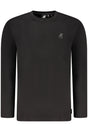 US GRAND MEN'S LONG-SLEEVED BLACK T-SHIRT