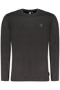 US GRAND MEN'S LONG-SLEEVED BLACK T-SHIRT