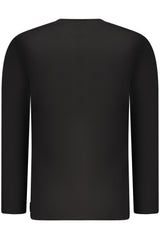 US GRAND MEN'S LONG-SLEEVED BLACK T-SHIRT