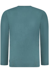 US GRAND MEN'S LONG-SLEEVED GREEN T-SHIRT
