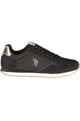 US POLO ASSN. WOMEN'S BLACK SPORTS FOOTWEAR