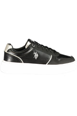 US POLO ASSN. WOMEN'S BLACK SPORTS FOOTWEAR