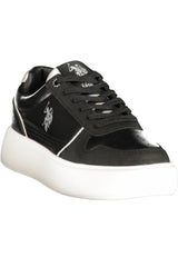 US POLO ASSN. WOMEN'S BLACK SPORTS FOOTWEAR