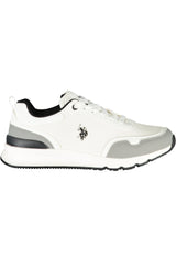 US POLO ASSN. MEN'S WHITE SPORTS FOOTWEAR