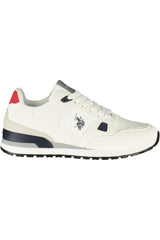 US POLO ASSN. MEN'S WHITE SPORTS FOOTWEAR
