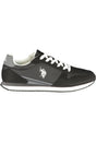 US POLO ASSN. MEN'S BLACK SPORTS FOOTWEAR