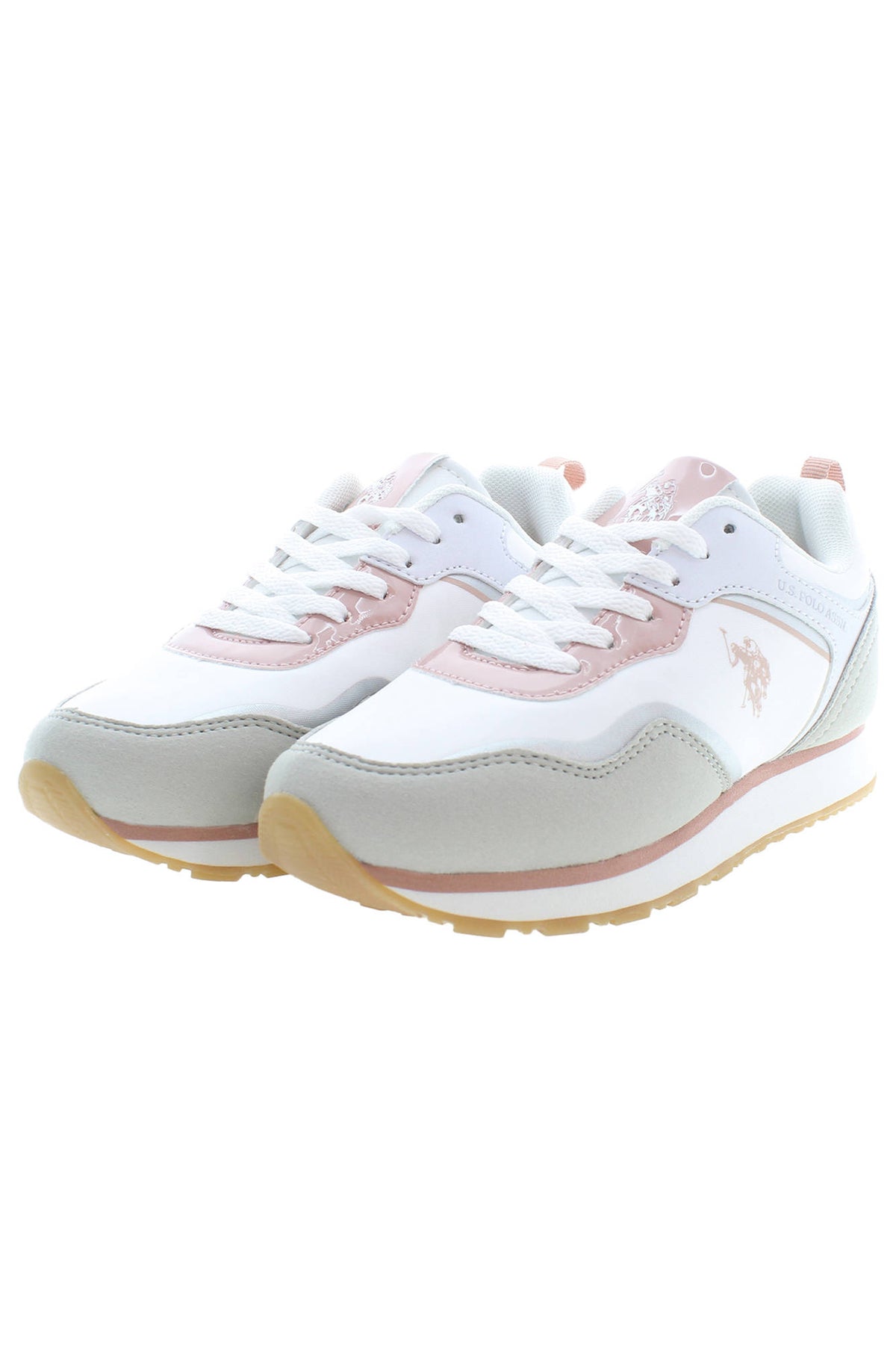 US POLO ASSN. GIRLS' WHITE SPORTS FOOTWEAR