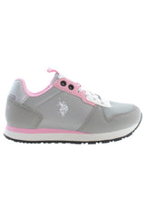 US POLO ASSN. GIRLS' GRAY SPORTS FOOTWEAR