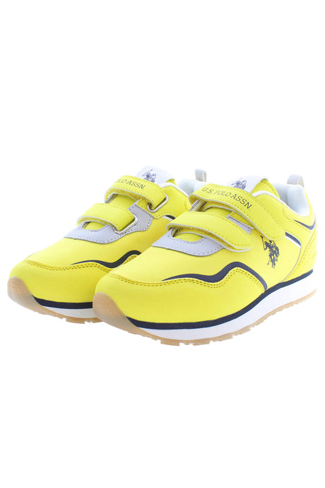 US POLO ASSN. CHILDREN'S YELLOW SPORTS FOOTWEAR