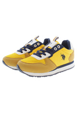 US POLO ASSN. CHILDREN'S YELLOW SPORTS FOOTWEAR