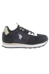 US POLO ASSN. CHILDREN'S BLACK SPORTS FOOTWEAR